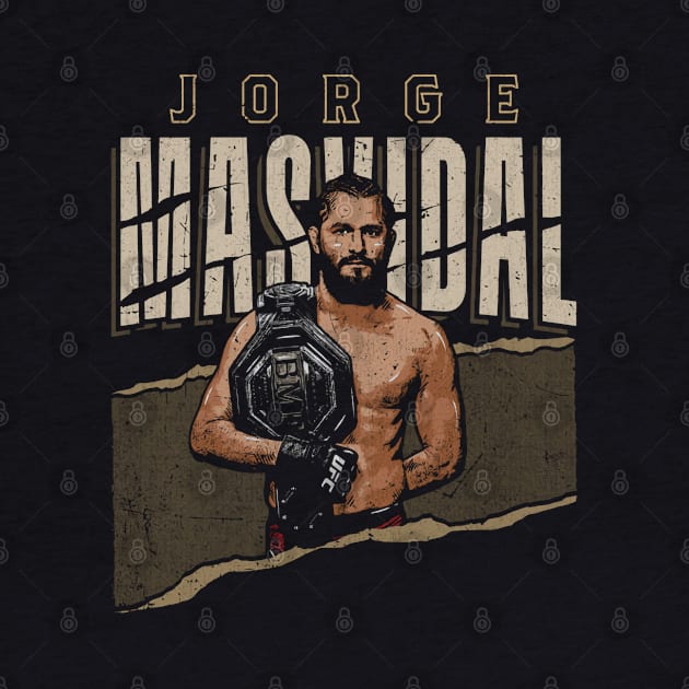 Jorge Masvidal BMF Belt by artbygonzalez